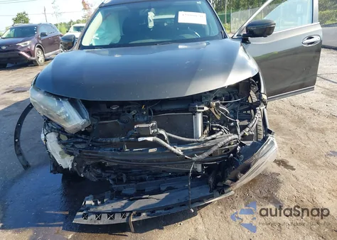 2017 Nissan Rogue Sv из США, поврежденный, VIN KNMAT2MT2HP576817